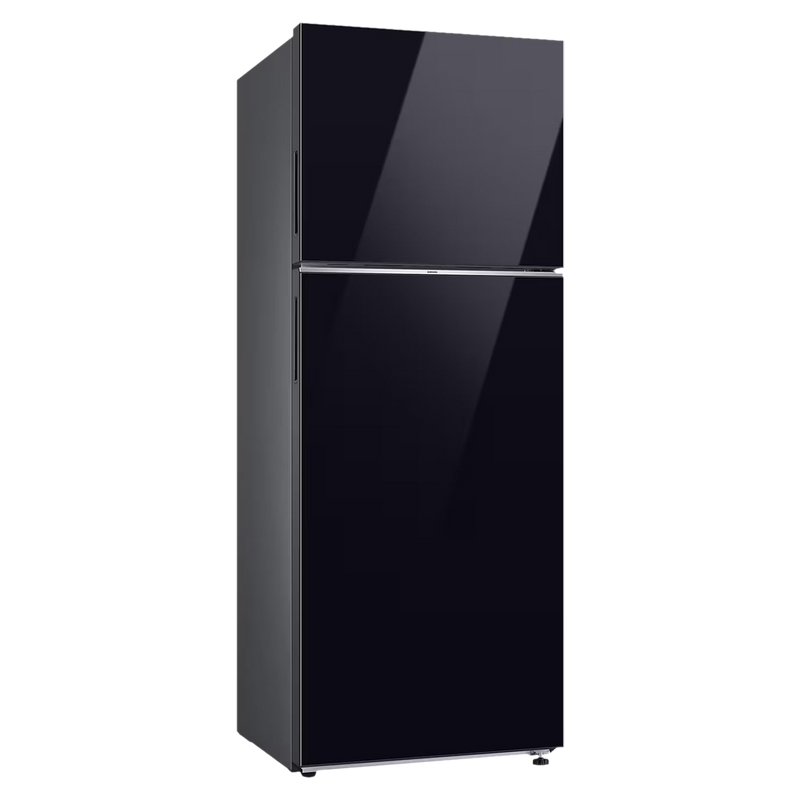 SAMSUNG 465 Litres 1 Star Frost Free Double Door Smart Wifi Enabled Refrigerator with AI Energy Mode (RT51DB682A22TL, Black Glass)