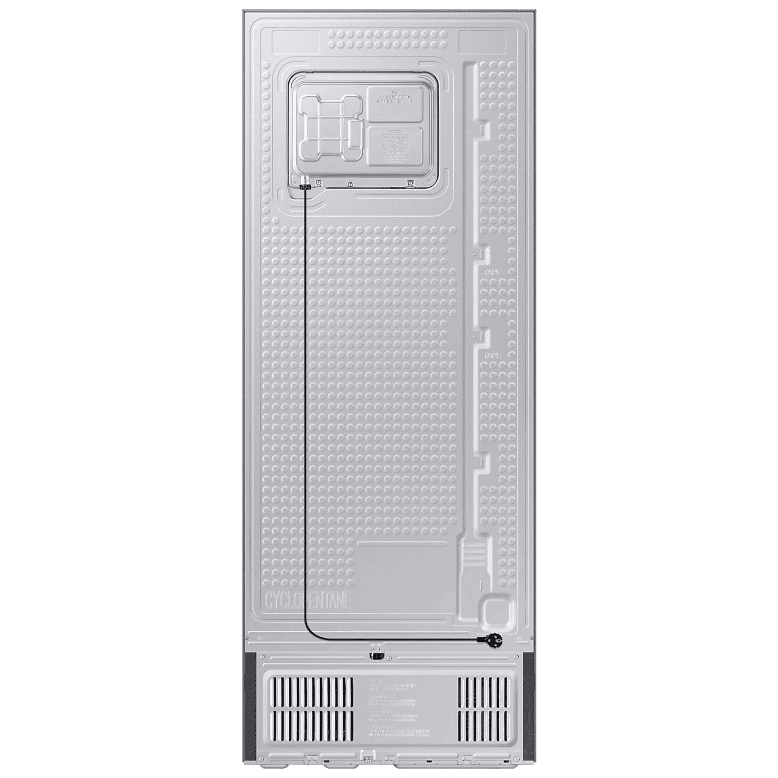 SAMSUNG 465 Litres 1 Star Frost Free Double Door Smart Wifi Enabled Refrigerator with AI Energy Mode (RT51DB682A22TL, Black Glass)