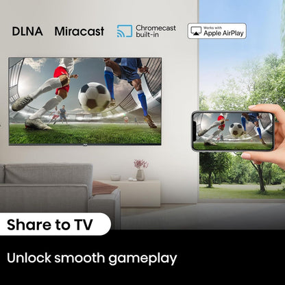 Hisense E6N 109.22 cm (43 inch) 4K Ultra HD LED Google TV with Dolby Digital (2024 model)