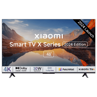 Xiaomi X Series 109.22 cm (43 inch) 4K Ultra HD LED Google TV with Vivid Picture Engine