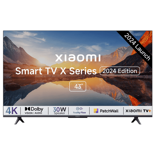 Xiaomi X Series 109.22 cm (43 inch) 4K Ultra HD LED Google TV with Vivid Picture Engine