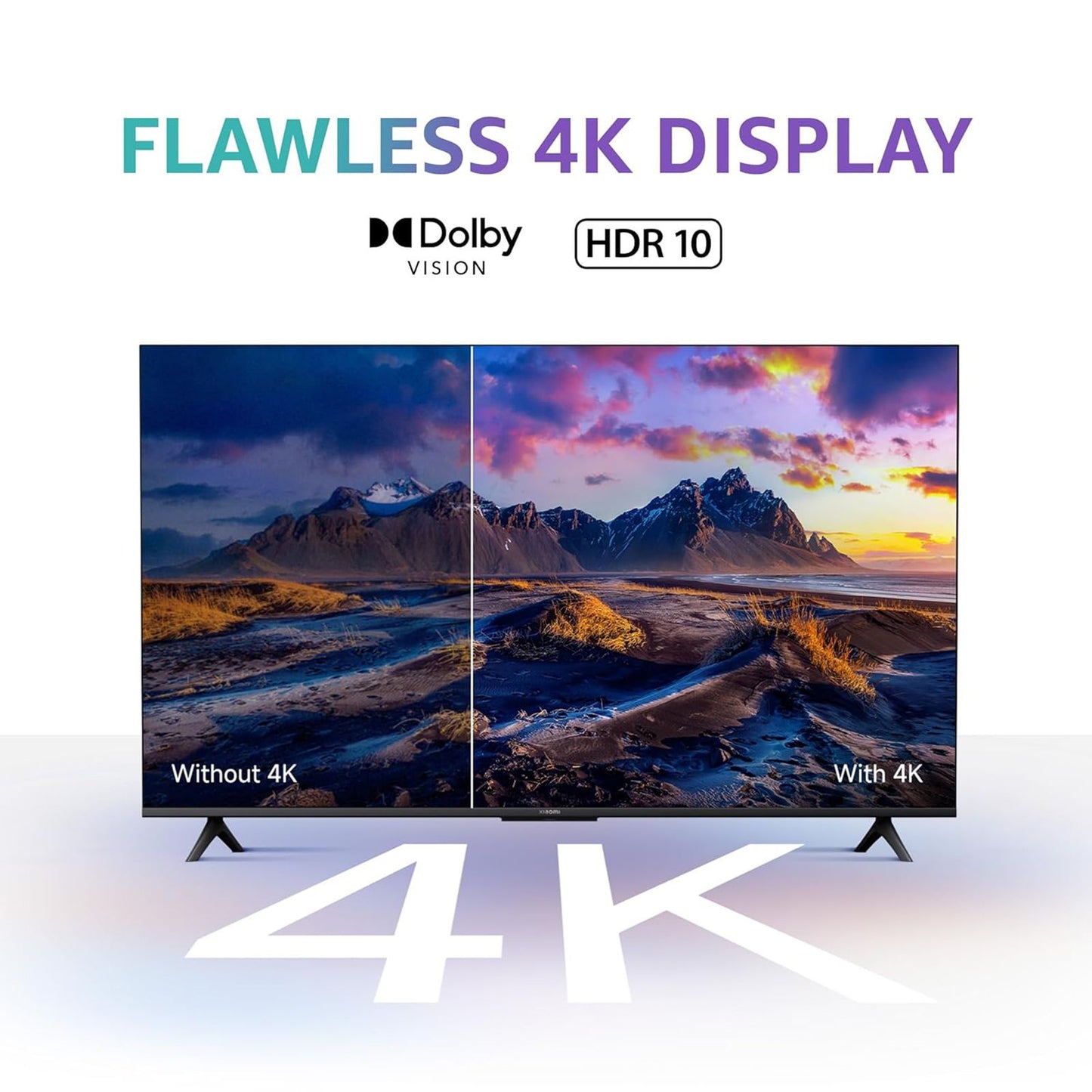 Xiaomi X Series 109.22 cm (43 inch) 4K Ultra HD LED Google TV with Vivid Picture Engine