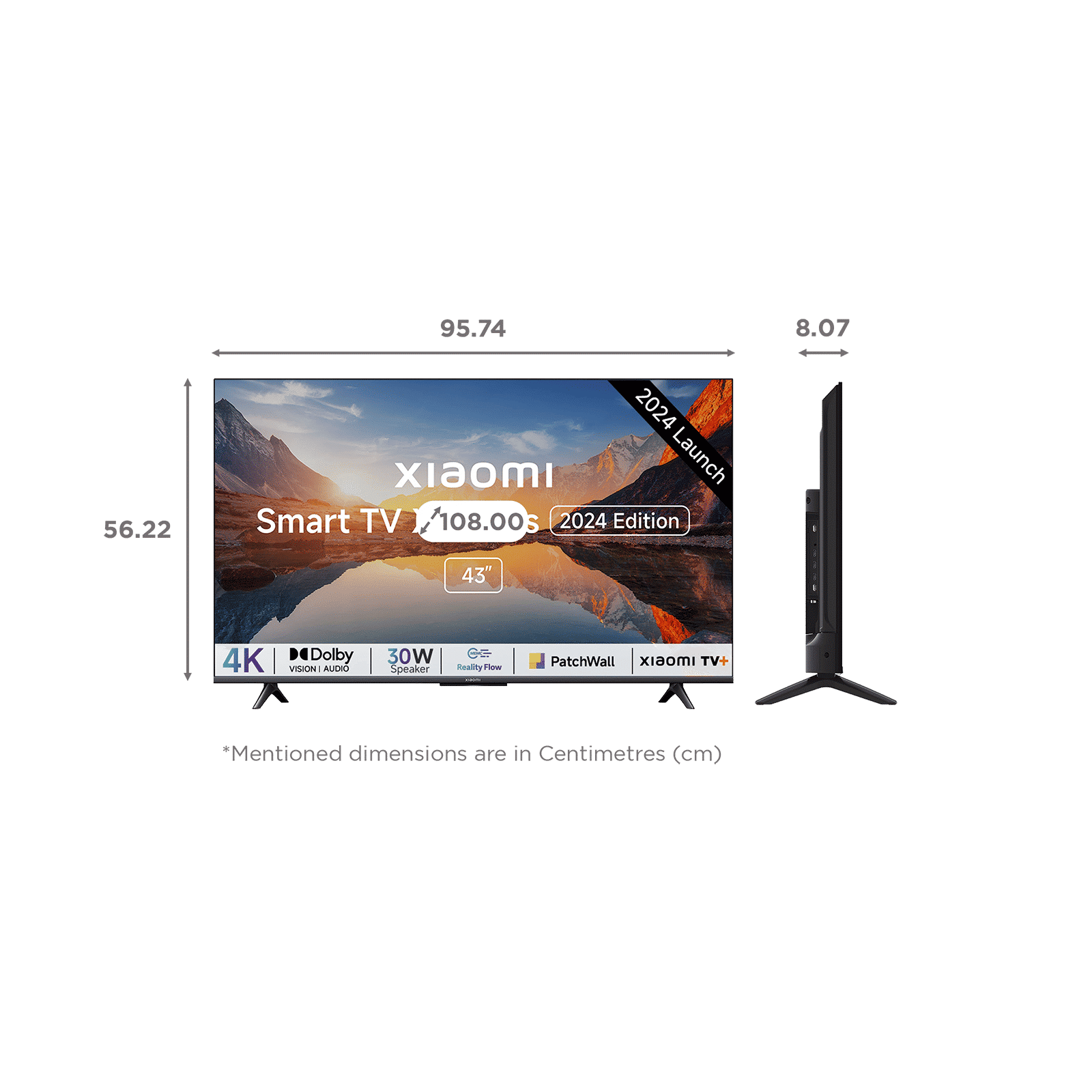 Xiaomi X Series 109.22 cm (43 inch) 4K Ultra HD LED Google TV with Vivid Picture Engine