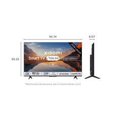 Xiaomi X Series 109.22 cm (43 inch) 4K Ultra HD LED Google TV with Vivid Picture Engine