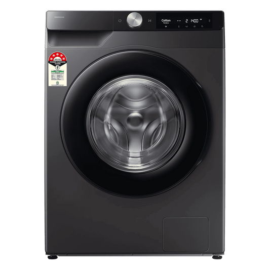 SAMSUNG 12 kg 5 Star Wi-Fi Inverter Fully Automatic Front Load Washing Machine (WW12DG6B24AXTL, AI Control, Inox)