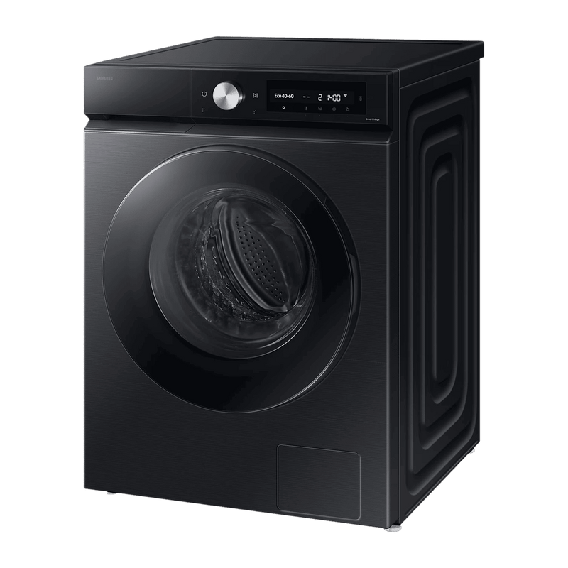 SAMSUNG 12 kg 5 Star Wi-Fi Inverter Fully Automatic Front Load Washing Machine (WW12DB7B24GBTL, AI Control, Black)