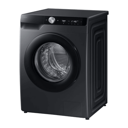 SAMSUNG 12 kg 5 Star Wi-Fi Inverter Fully Automatic Front Load Washing Machine (WW12DG6B24ABTL, AI Control, Black)