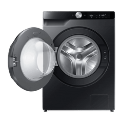 SAMSUNG 12 kg 5 Star Wi-Fi Inverter Fully Automatic Front Load Washing Machine (WW12DG6B24ABTL, AI Control, Black)