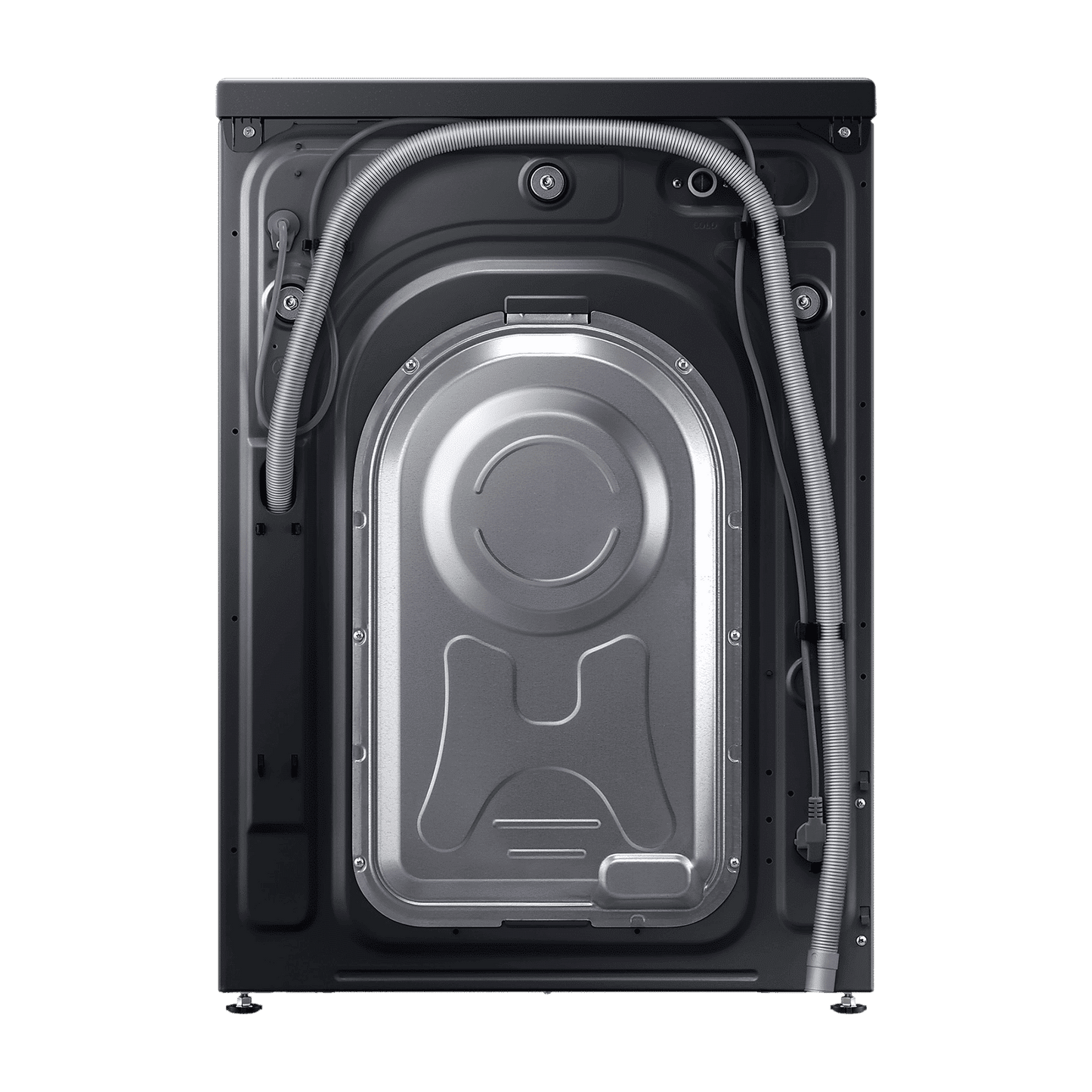 SAMSUNG 12 kg 5 Star Wi-Fi Inverter Fully Automatic Front Load Washing Machine (WW12DG6B24ABTL, AI Control, Black)