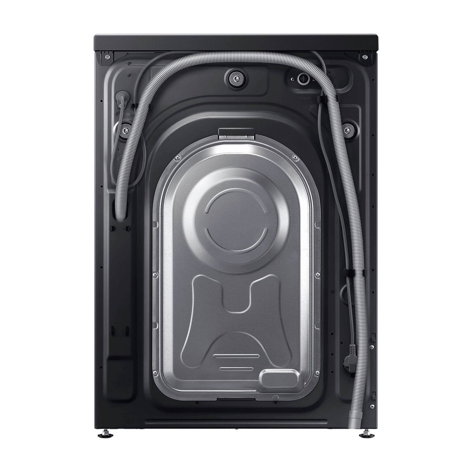 SAMSUNG 12 kg 5 Star Wi-Fi Inverter Fully Automatic Front Load Washing Machine (WW12DG6B24ABTL, AI Control, Black)