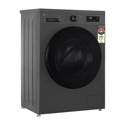 LG 7 kg 5 Star Wi-Fi Inverter Fully Automatic Front Load Washing Machine (FHB1207Z4M, Auto Restart, Middle Black)