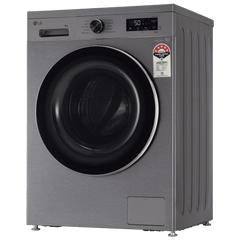 LG 8 kg 5 Star Wi-Fi Inverter Fully Automatic Front Load Washing Machine (FHB1208Z4P, Smart Diagnosis, Platinum Silver)