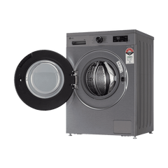 LG 8 kg 5 Star Wi-Fi Inverter Fully Automatic Front Load Washing Machine (FHB1208Z4P, Smart Diagnosis, Platinum Silver)