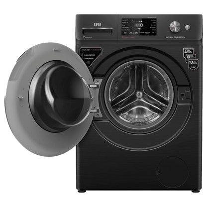 IFB 7 kg 5 Star Wi-Fi Fully Automatic Front Load Washing Machine (Elite BXN 7012HK, Eco Inverter Motor, Black Hairline)