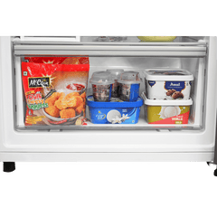Haier 445 Litres 2 Star Frost Free Double Door Bottom Mount Convertible Refrigerator with 1 Hour Icing Technology (HRB-4952BGK-P, Graphite Black)