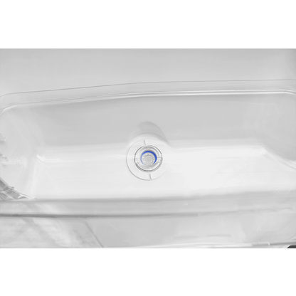 Haier 596 Litres 3 Star Frost Free Side by Side Door Smart Wifi Enabled Refrigerator with Deo Fresh Technology (HRS-682SWDU1, Shiny Steel)