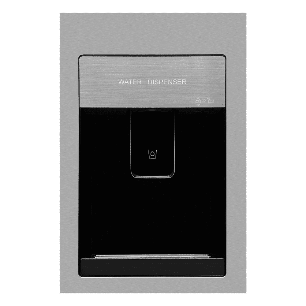 Haier 596 Litres 3 Star Frost Free Side by Side Door Smart Wifi Enabled Refrigerator with Deo Fresh Technology (HRS-682SWDU1, Shiny Steel)