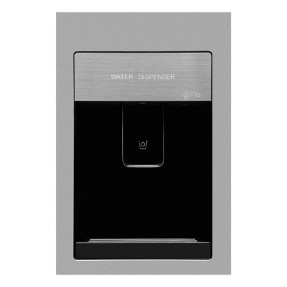 Haier 596 Litres 3 Star Frost Free Side by Side Door Smart Wifi Enabled Refrigerator with Deo Fresh Technology (HRS-682SWDU1, Shiny Steel)