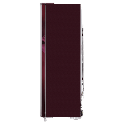 LG 281 Series 261 Litres 3 Star Direct Cool Single Door Refrigerator with Auto Smart Connect (GL-B281BSAX, Scarlet Aurora)