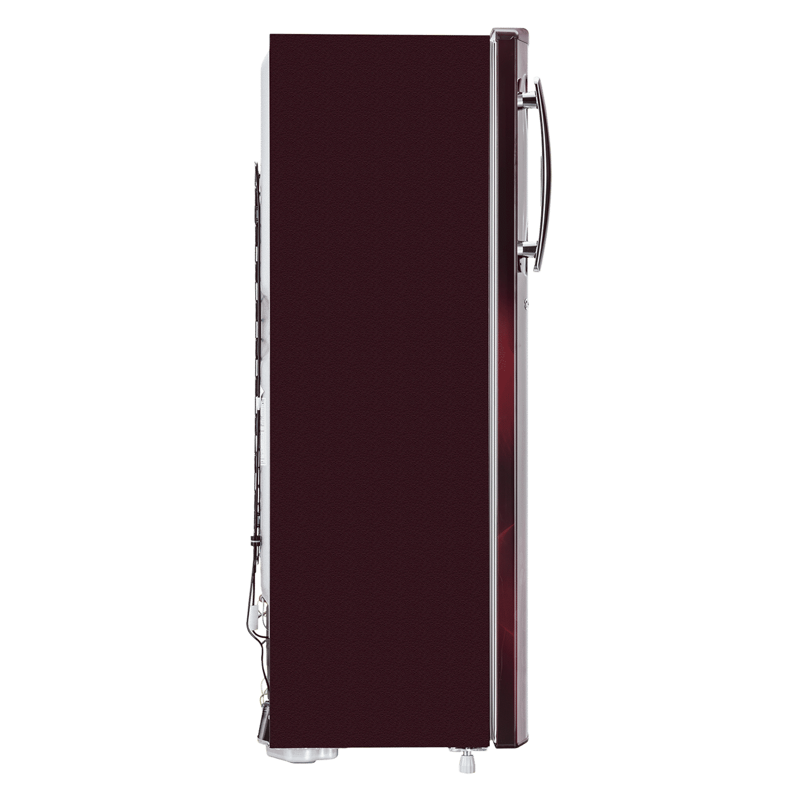 LG 281 Series 261 Litres 3 Star Direct Cool Single Door Refrigerator with Auto Smart Connect (GL-B281BSAX, Scarlet Aurora)