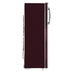 LG 281 Series 261 Litres 3 Star Direct Cool Single Door Refrigerator with Auto Smart Connect (GL-B281BSAX, Scarlet Aurora)
