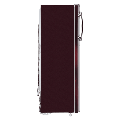 LG 281 Series 261 Litres 3 Star Direct Cool Single Door Refrigerator with Auto Smart Connect (GL-B281BSAX, Scarlet Aurora)