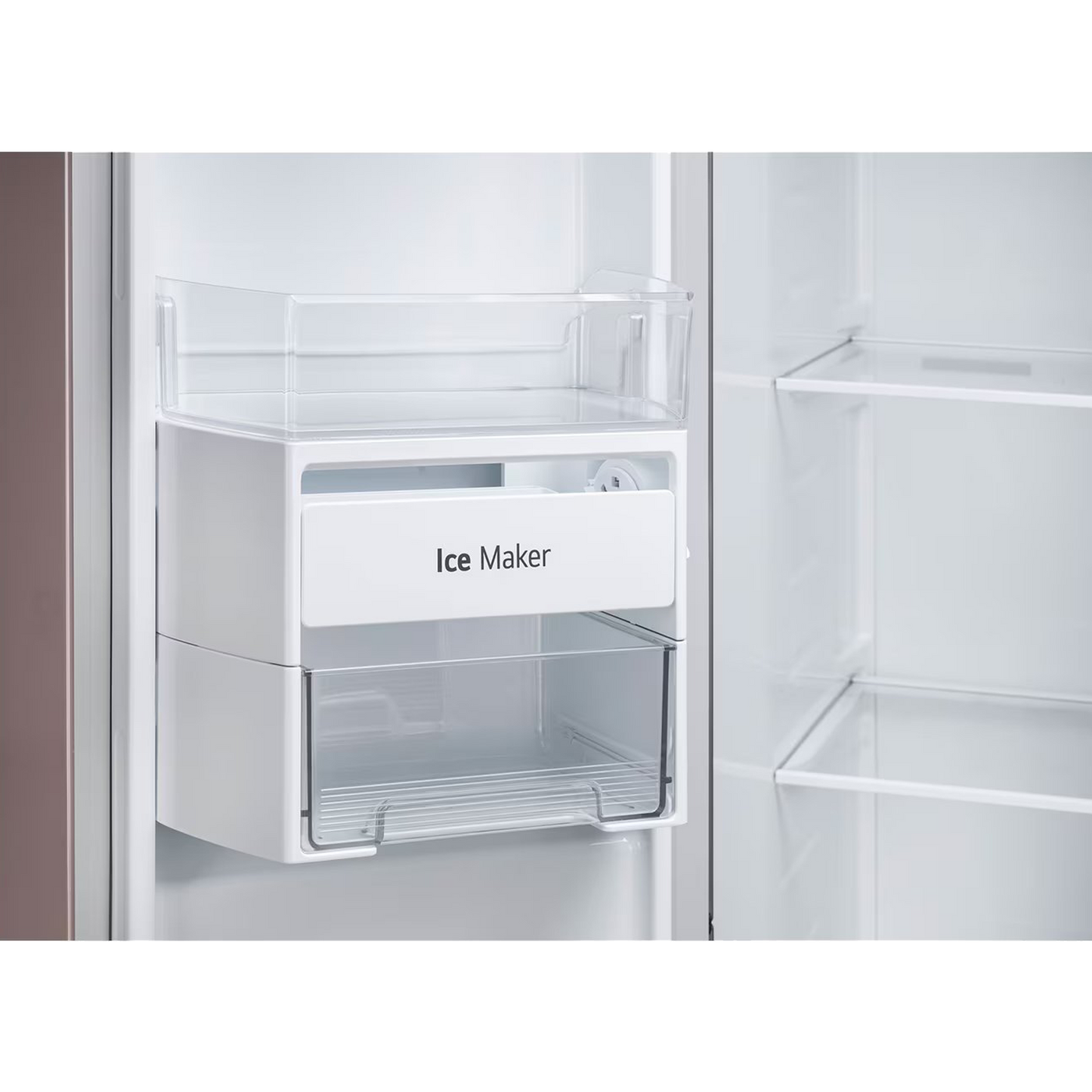 LG 650 Litres 3 Star Frost Free Side by Side Smart Wifi Enabled Refrigerator with Multi Air Flow (GL-B257EPT3, Clay Pink Tango)