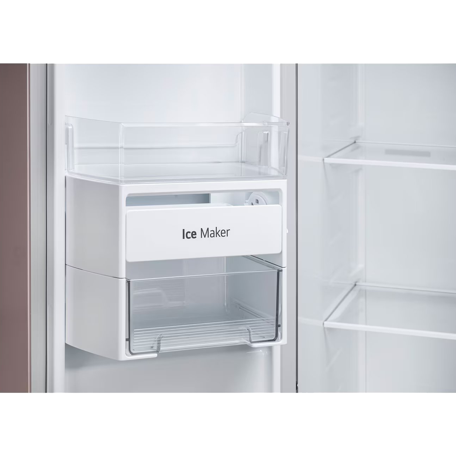 LG 650 Litres 3 Star Frost Free Side by Side Smart Wifi Enabled Refrigerator with Multi Air Flow (GL-B257EPT3, Clay Pink Tango)