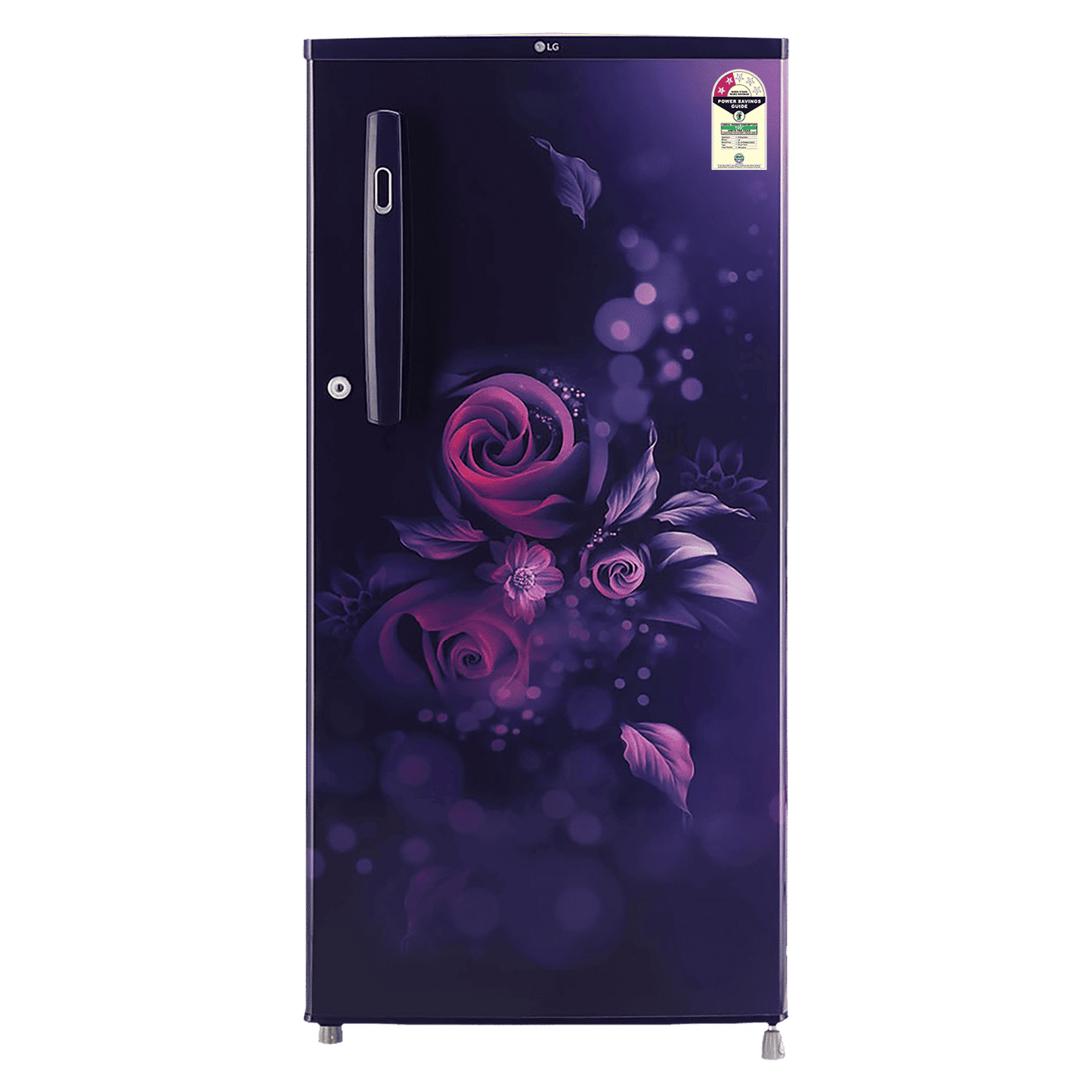 LG 190 Litres 2 Star Direct Cool Single Door Refrigerator with Antibacterial Gasket (GL-B199OBEC, Blue Euphoria)