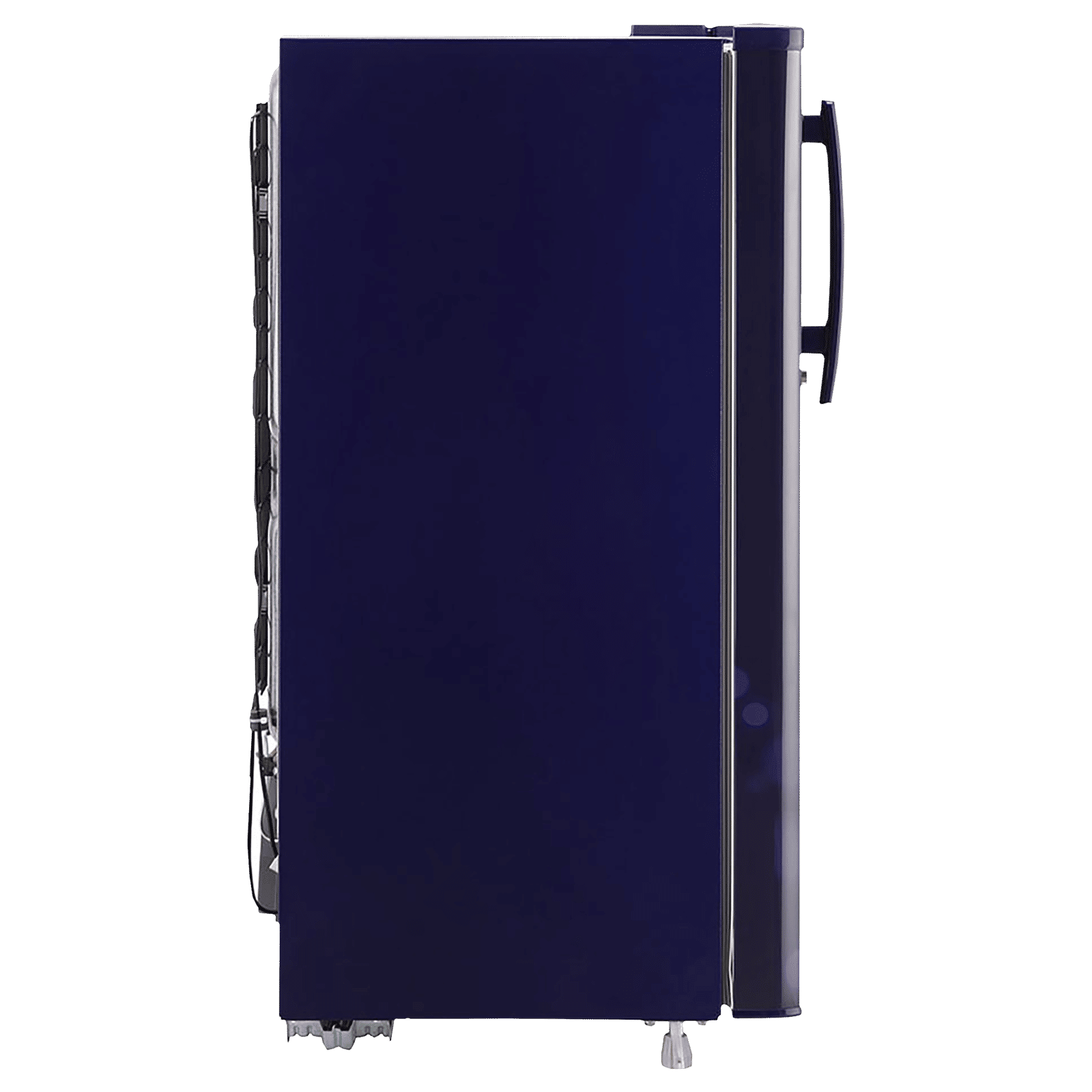 LG 190 Litres 2 Star Direct Cool Single Door Refrigerator with Antibacterial Gasket (GL-B199OBEC, Blue Euphoria)