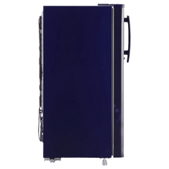 LG 190 Litres 2 Star Direct Cool Single Door Refrigerator with Antibacterial Gasket (GL-B199OBEC, Blue Euphoria)