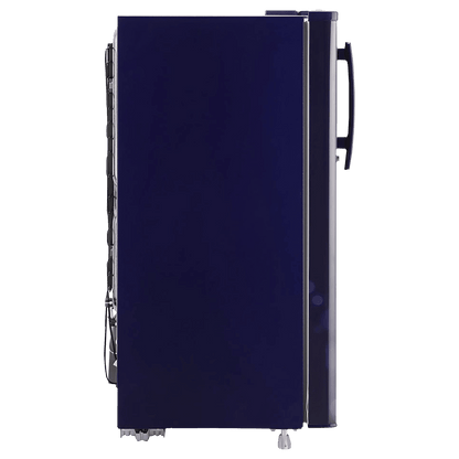 LG 190 Litres 2 Star Direct Cool Single Door Refrigerator with Antibacterial Gasket (GL-B199OBEC, Blue Euphoria)