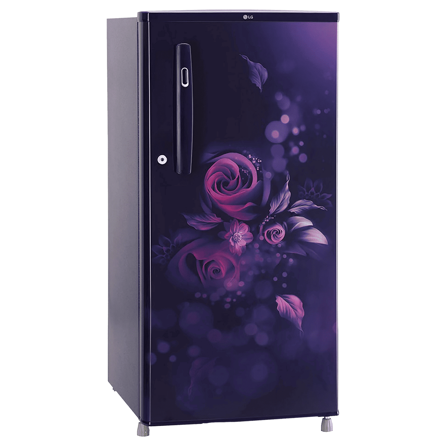 LG 190 Litres 2 Star Direct Cool Single Door Refrigerator with Antibacterial Gasket (GL-B199OBEC, Blue Euphoria)