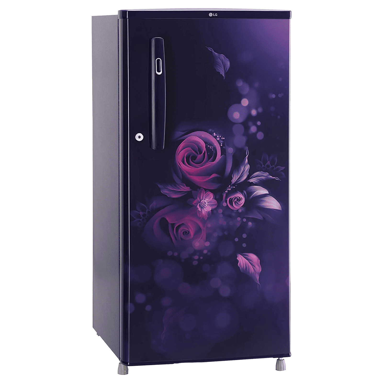 LG 190 Litres 2 Star Direct Cool Single Door Refrigerator with Antibacterial Gasket (GL-B199OBEC, Blue Euphoria)
