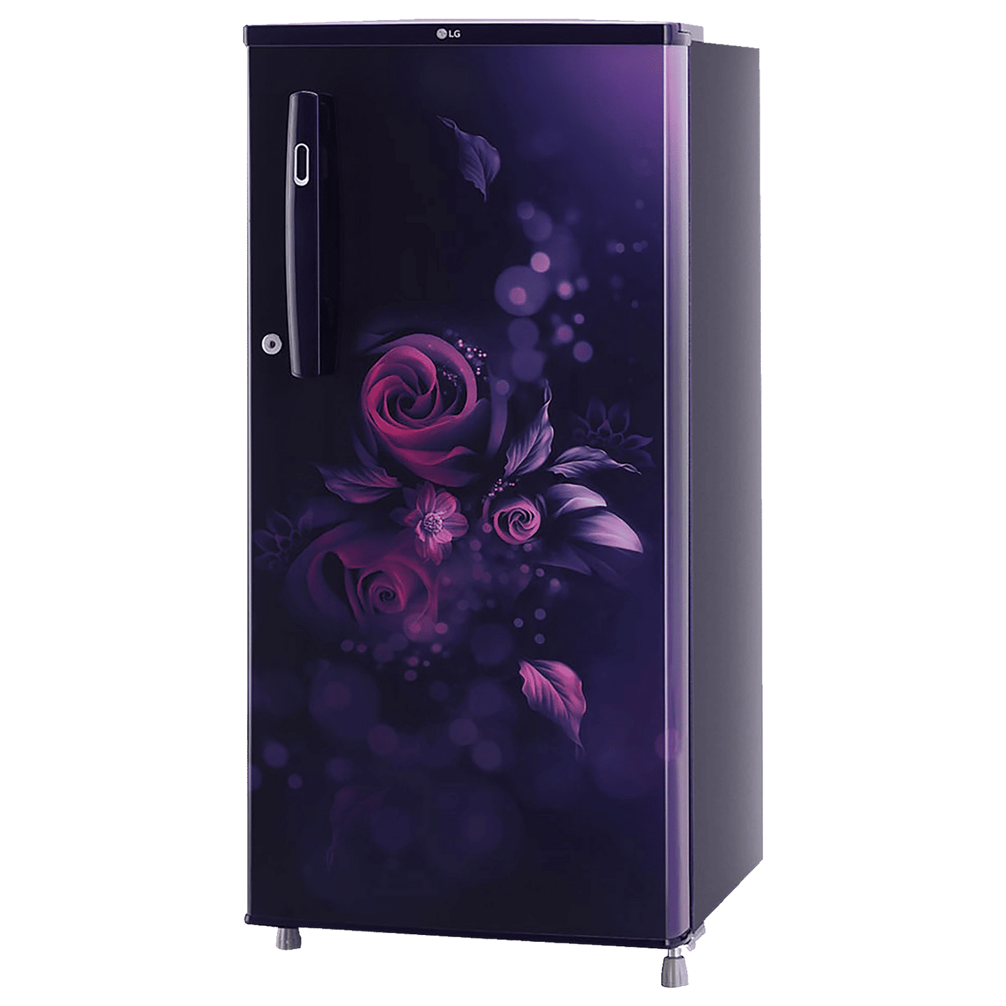 LG 190 Litres 2 Star Direct Cool Single Door Refrigerator with Antibacterial Gasket (GL-B199OBEC, Blue Euphoria)