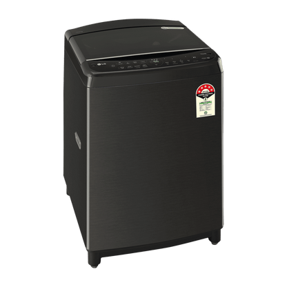 LG 13 kg 5 Star Wi-Fi Fully Automatic Top Load Washing Machine (HEDD, THD13SWP.APBQEIL, AI Direct Drive, Platinum Black)