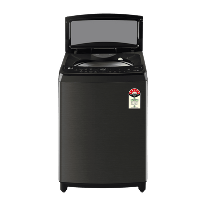 LG 13 kg 5 Star Wi-Fi Fully Automatic Top Load Washing Machine (HEDD, THD13SWP.APBQEIL, AI Direct Drive, Platinum Black)