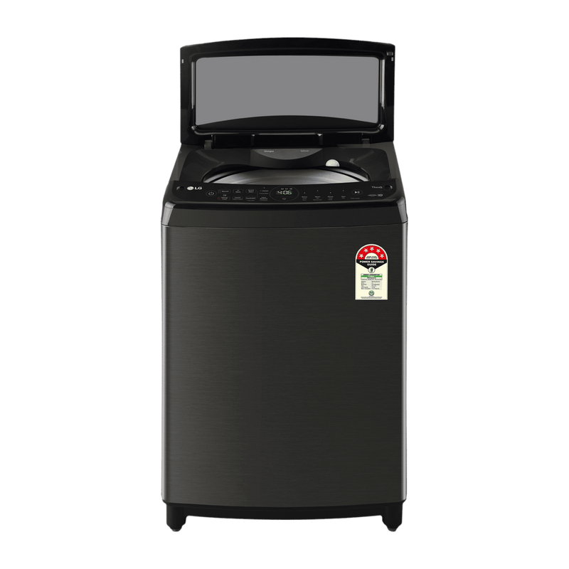 LG 13 kg 5 Star Wi-Fi Fully Automatic Top Load Washing Machine (HEDD, THD13SWP.APBQEIL, AI Direct Drive, Platinum Black)
