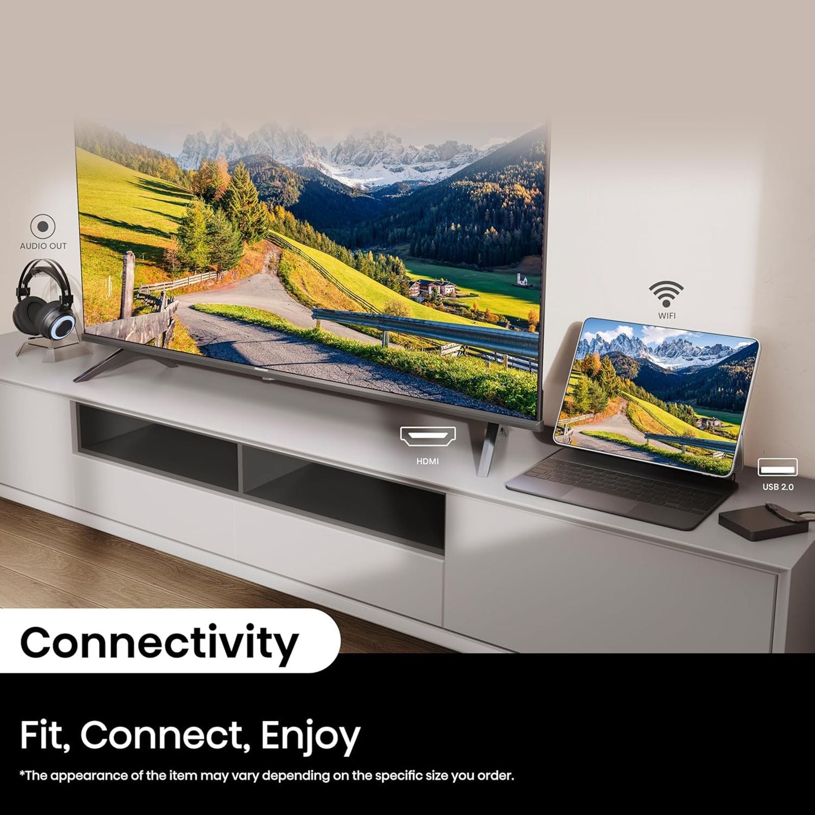 Hisense E43N 81.28 cm (32 inch) HD Ready LED Smart Google TV with Dolby Audio (2024 model)