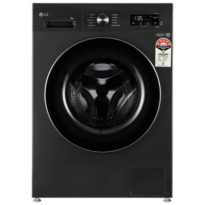 LG 9 kg 5 Star Wi-Fi Inverter Fully Automatic Front Load Washing Machine (FHB1209Z4B, Auto Restart, Platinum Black)