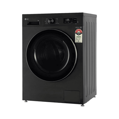 LG 9 kg 5 Star Wi-Fi Inverter Fully Automatic Front Load Washing Machine (FHB1209Z4B, Auto Restart, Platinum Black)