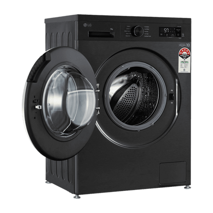 LG 9 kg 5 Star Wi-Fi Inverter Fully Automatic Front Load Washing Machine (FHB1209Z4B, Auto Restart, Platinum Black)