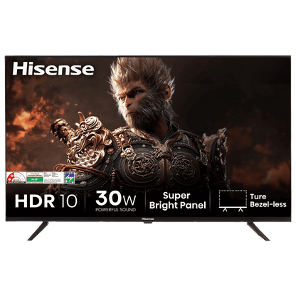 Hisense E43N 109.22 cm (43 inch) Full HD LED Smart Google TV with Dolby Audio (2024 model)