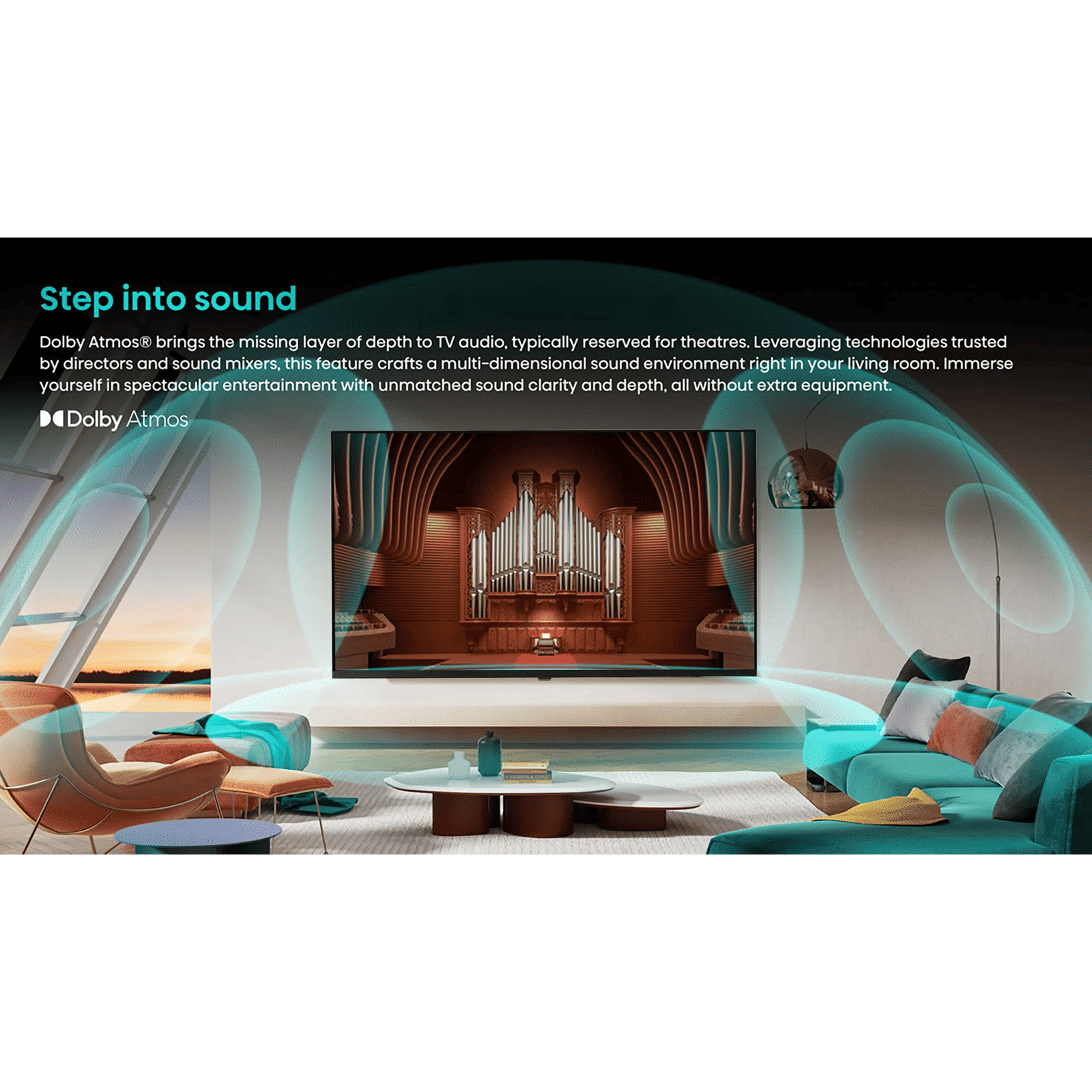 Hisense E63N 108 cm (43 inch) LED 4K Ultra HD Google TV with Dolby Atmos (2024 model)