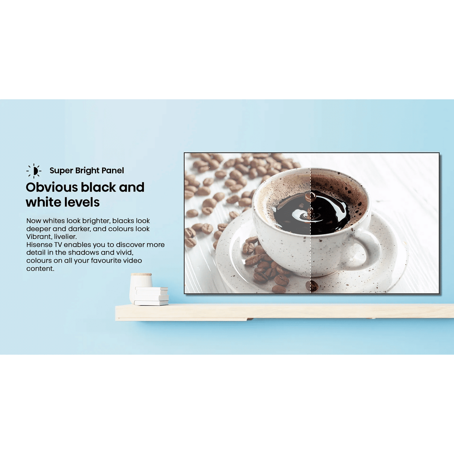 Hisense E63N 108 cm (43 inch) LED 4K Ultra HD Google TV with Dolby Atmos (2024 model)