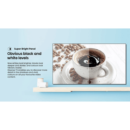 Hisense E63N 108 cm (43 inch) LED 4K Ultra HD Google TV with Dolby Atmos (2024 model)