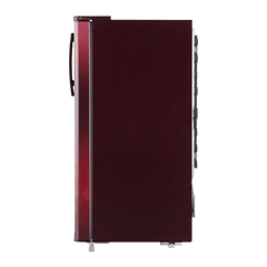 LG 190 Litres 2 Star Direct Cool Single Door Refrigerator with Stabilizer Free Operation (GL-B199OSEC, Scarlet Euphoria)