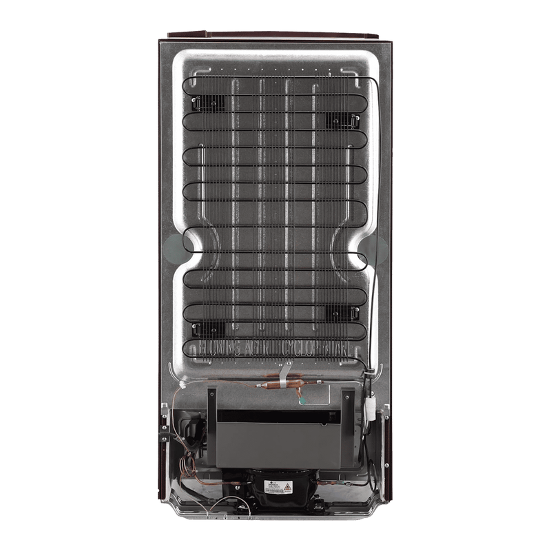 LG 190 Litres 2 Star Direct Cool Single Door Refrigerator with Stabilizer Free Operation (GL-B199OSEC, Scarlet Euphoria)