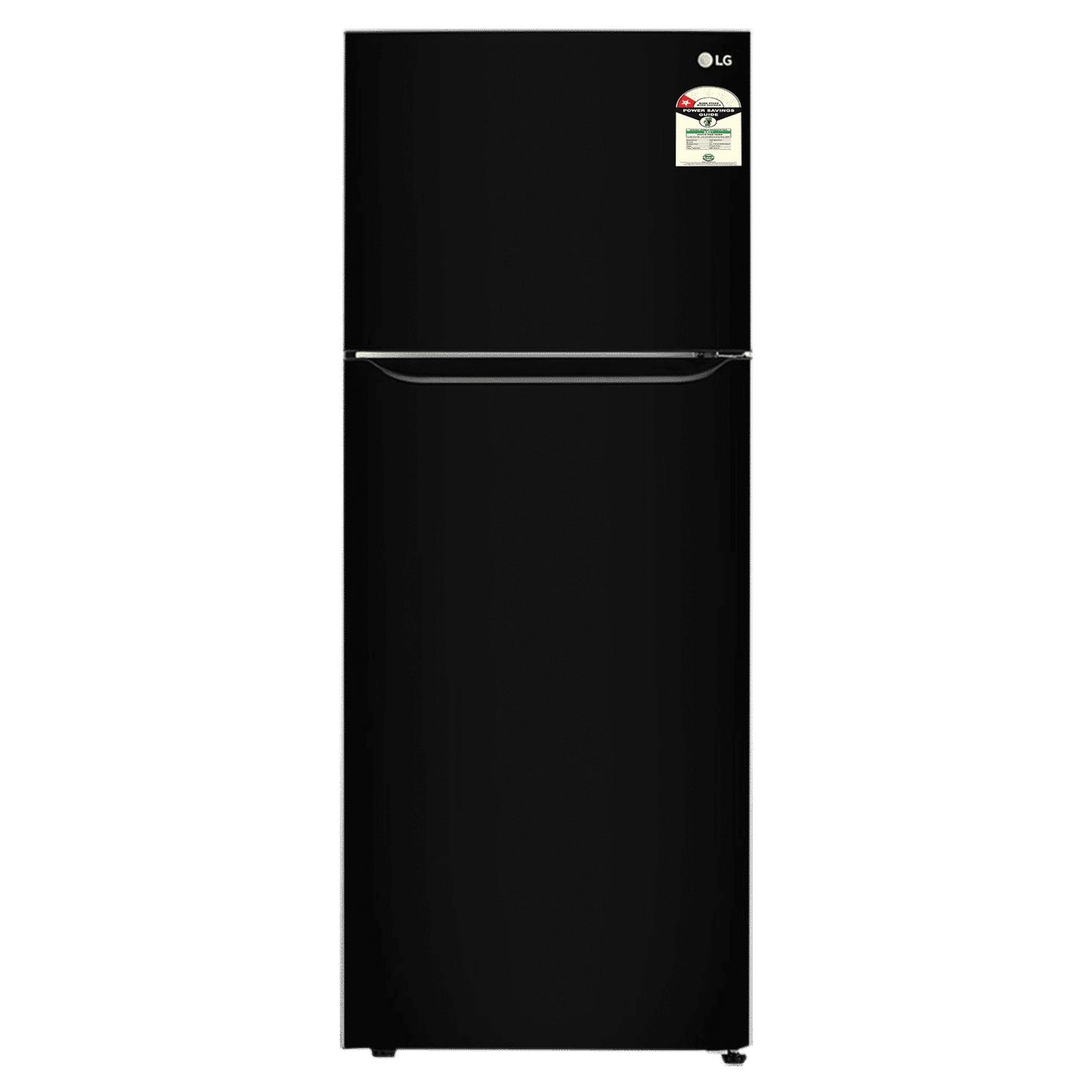 LG 446 Litres 1 Star Frost Free Double Door Convertible Refrigerator with Multi Air Flow (GL-T502CESR, Ebony Sheen)