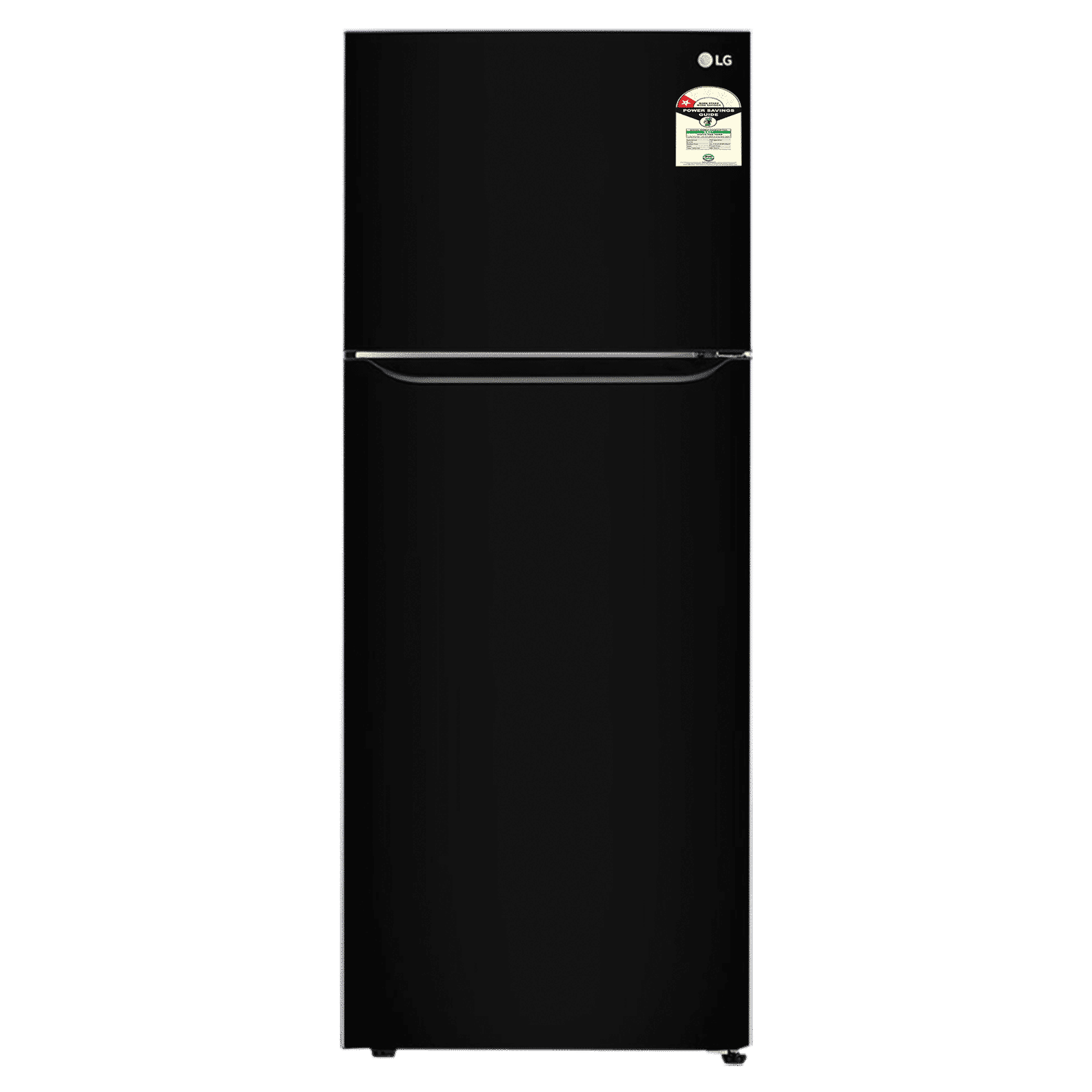 LG 446 Litres 1 Star Frost Free Double Door Convertible Refrigerator with Multi Air Flow (GL-T502CESR, Ebony Sheen)